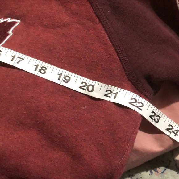 Roots burgundy hoodie Unisex - Picture 9 of 9